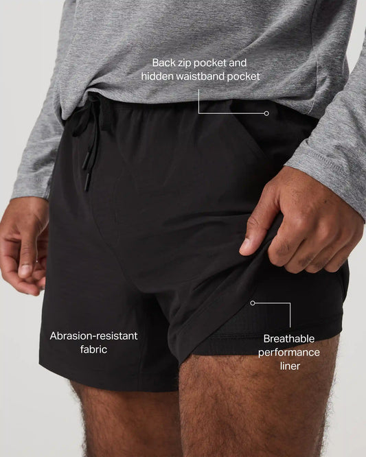 Vuori HardKore Short Lined 5"