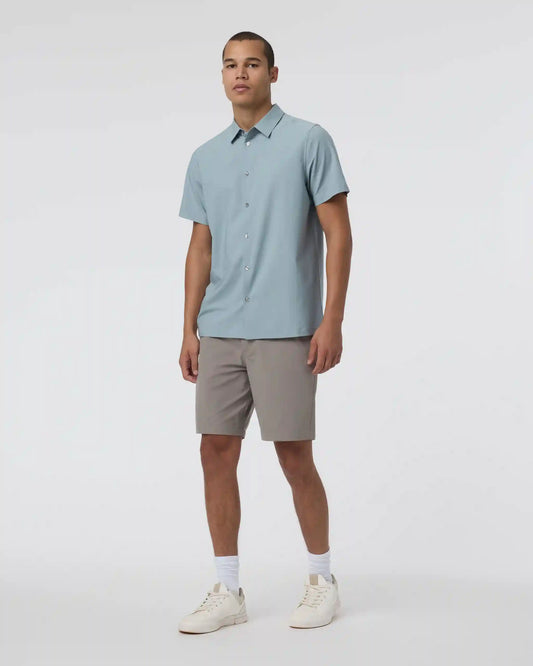 Short Sleeve Manhattan Button Down