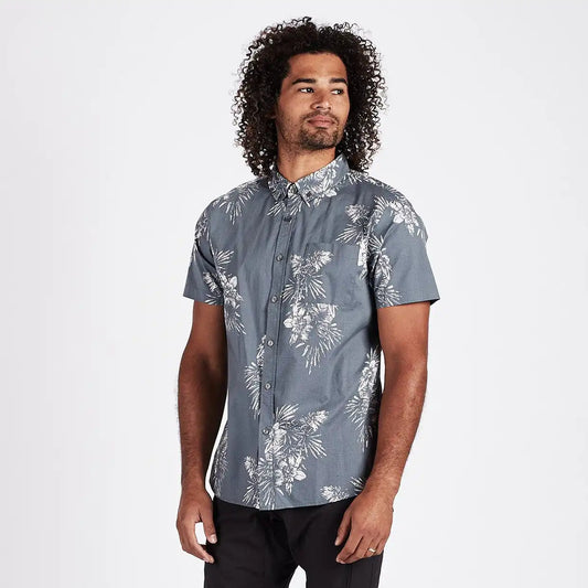 Crest Short Sleeve Button-Down