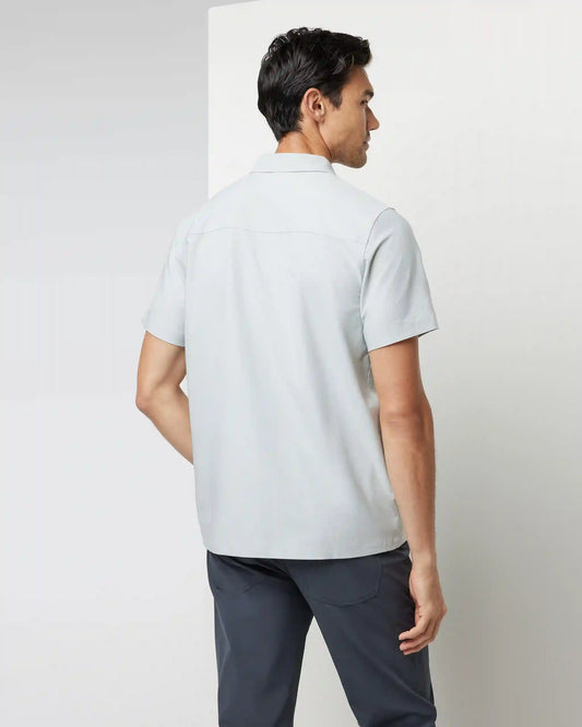 Short Sleeve Manhattan Button Down