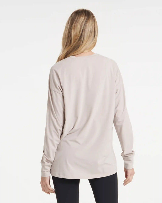 Long-Sleeve Feather Tee