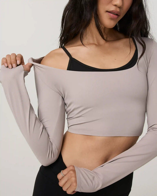 Vuori AllTheFeels™ Long Sleeve Scoop Top
