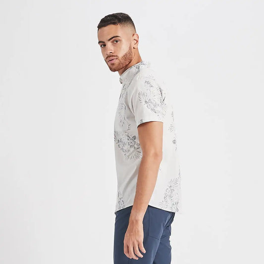 Crest Short Sleeve Button-Down