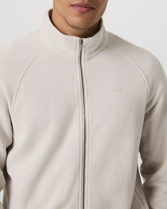 Pique Fleece Track Jacket