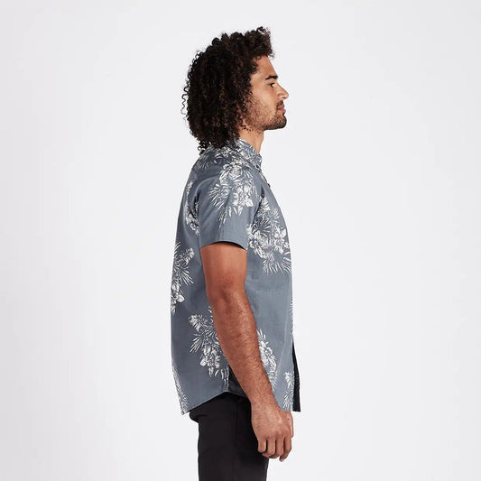 Crest Short Sleeve Button-Down
