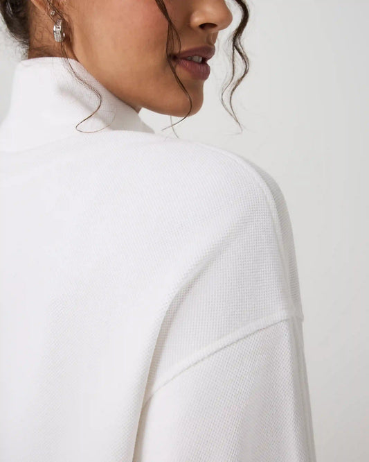 Pique Fleece Half Zip
