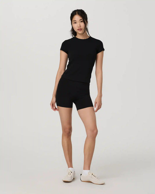Everyday Cotton Stretch Fitted Tee