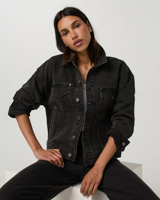 Women's Vuori Vintage Oversized Denim Jacket