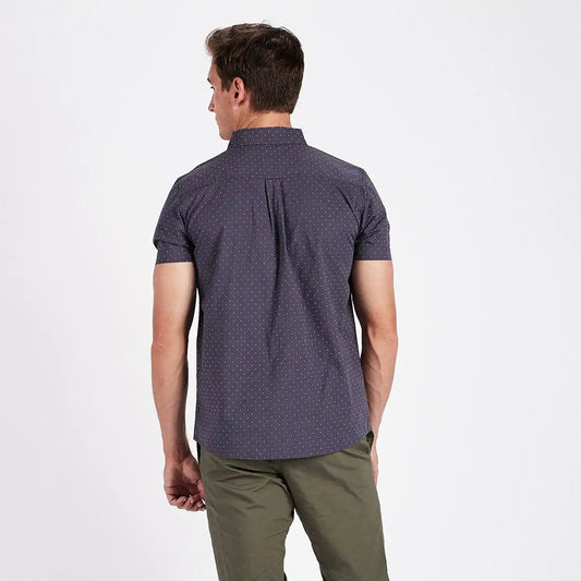 Crest Short Sleeve Button-Down
